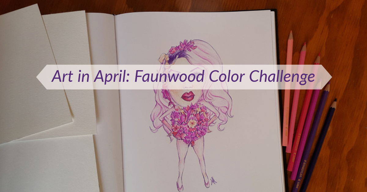 April Art Challenge Title card