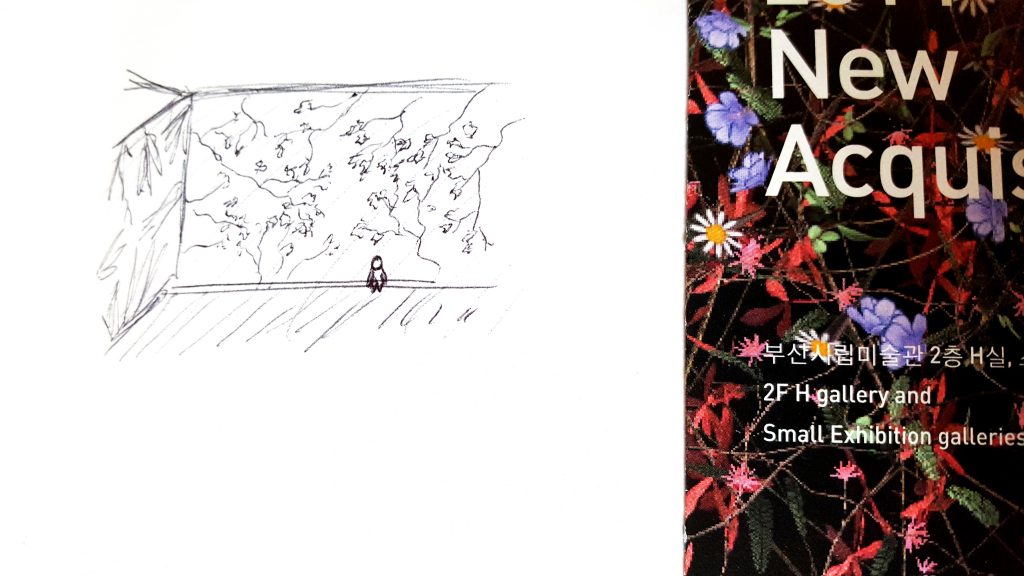 Jennifer Steinkamp Marie Curie Sketchbook sketch